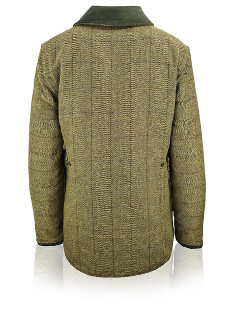 Hazy Blue Womens Quilted Derby Tweed Shooting Jacket - Just £84.99! Shop now at Warwickshire Clothing. 