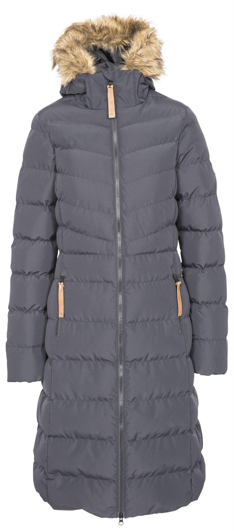 Ladies long padded waterproof coat online