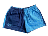Hazy Blue Nelson Colour Block Shorts - Unisex Sports & Leisure