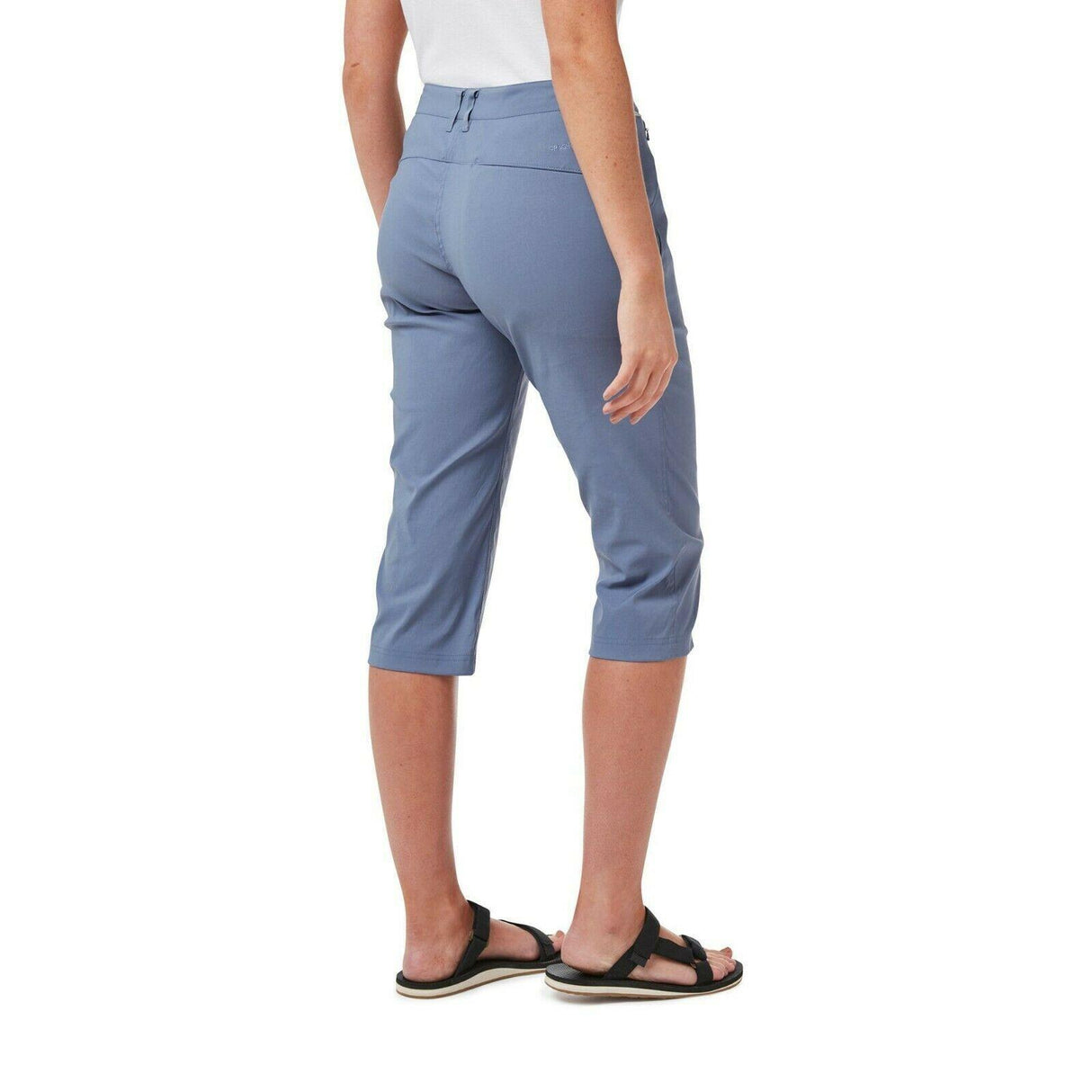 Craghoppers Womens Kiwi Pro Full Stretch 3/4 Crops Capri Light Summer Trousers - Just £24.99! Shop now at Warwickshire Clothing. 