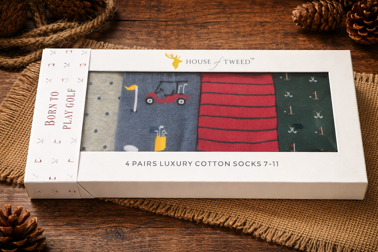 Mens House Of Tweed Luxury Premium Bamboo Sizes 7 to 12 Novelty Socks