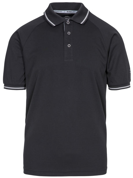 Trespass Mens Bonington Quick Dry Active Polo Shirt - Just £14.99! Shop now at Warwickshire Clothing. 