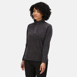 Regatta Womens Pimlo Half Zip Velour Fleece Sweater Pullover Jumper - Premium clothing from Regatta - Just $14.49! Shop now at Warwickshire Clothing