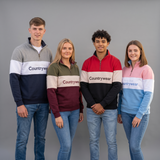 Hazy Blue Countrywear Henley Sweatshirt
