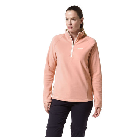 Craghoppers Miska V Womens Half Zip Long Sleeved Fleece - Just £19.99! Shop now at Warwickshire Clothing. 