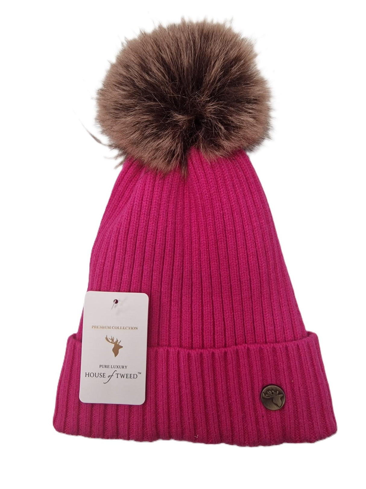 House Of Tweed Womens Luxury Bobble Beanie Hat Warm Pom Pom Ladies Wooly - Just $13.99! Shop now at Warwickshire Clothing. Free Dellivery.