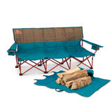 Kelty Three Seater Lowdown Couch in Deep Lake/Fallen Rock