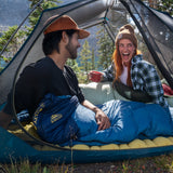 Kelty Cosmic Down 20°F (-7°C) 550-Fill Sleeping Bag - Short - Dark Blue/Pageant Blue