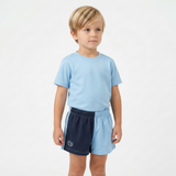 Hazy Blue Harper Colour Block Kids Shorts - Unisex Sports & Leisure