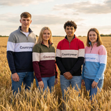 Hazy Blue Countrywear Henley Sweatshirt