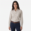 Country Classics Womens Check Long Sleeve Shirts - Tattersall Green