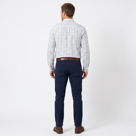 Country Classics Mens Long Sleeve Country Check Shirt - Blenheim Teal