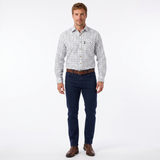Country Classics Mens Long Sleeve Country Check Shirt - Blenheim Teal