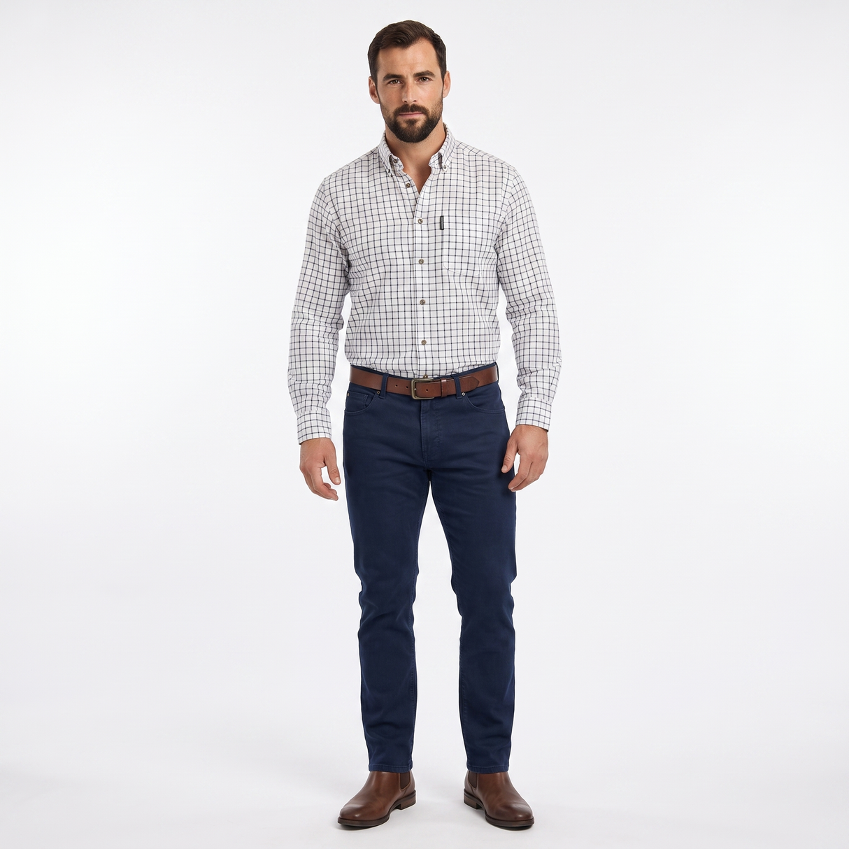 Country Classics Mens Long Sleeve Check Country Shirt - Catterick