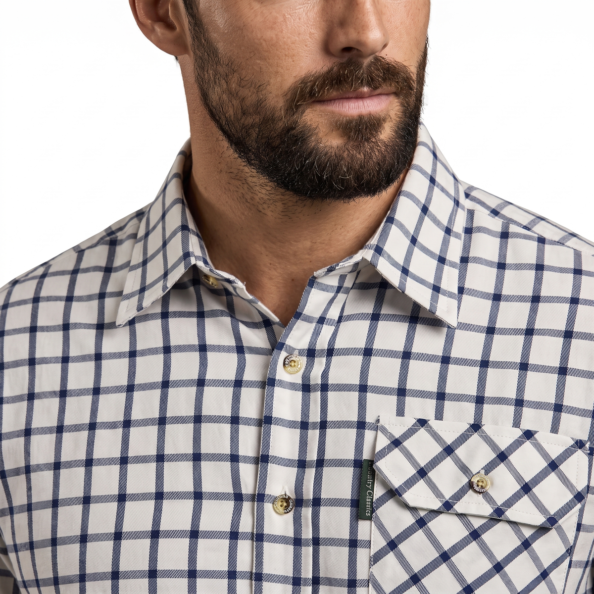 Country Classics Mens Long Sleeve Check Country Shirt - Catterick