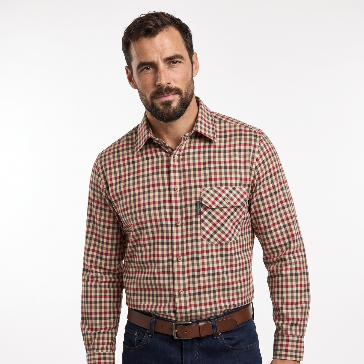 Country Classics Mens Long Sleeve Check Country Shirt - Highclere