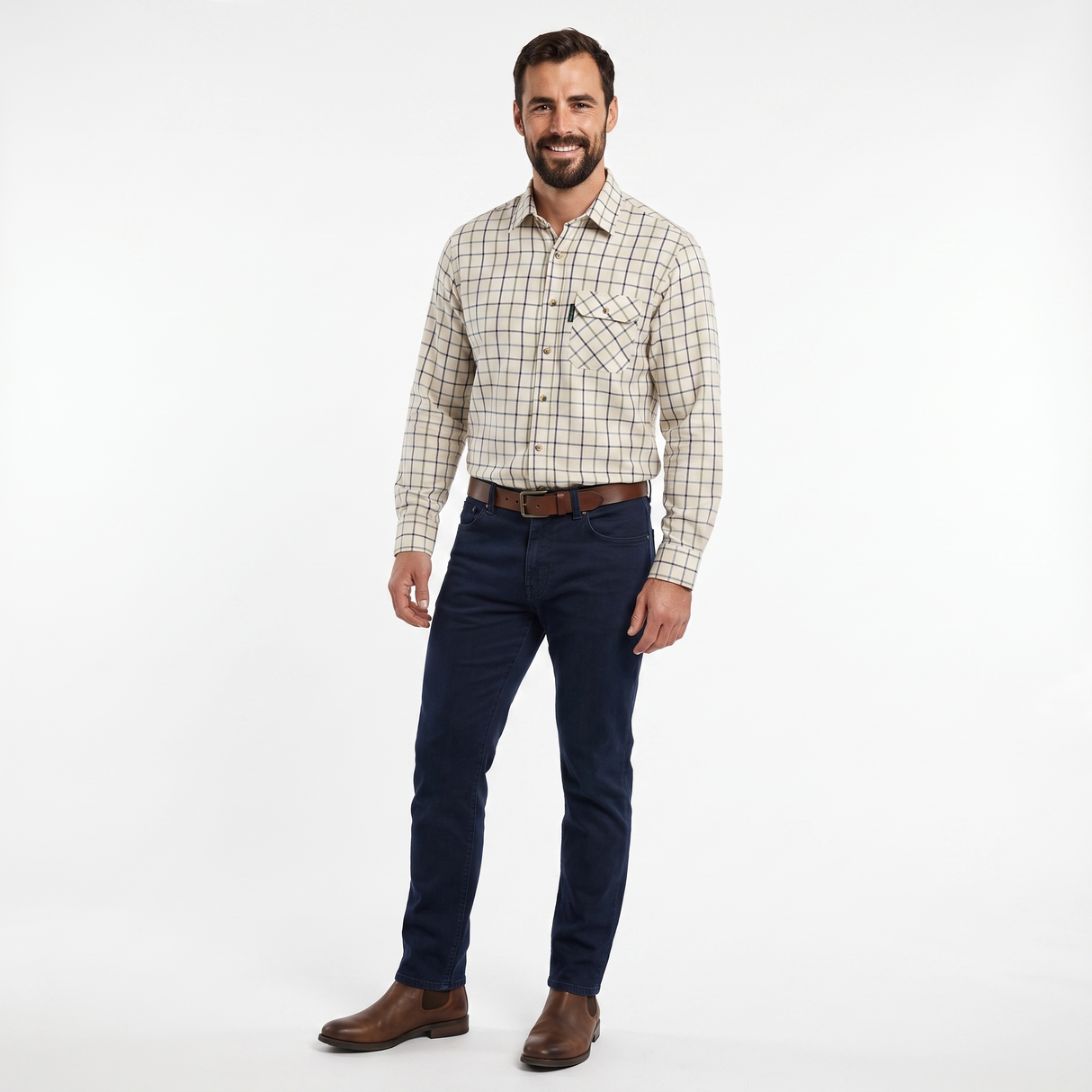 Country Classics Mens Long Sleeve Check Country Shirt - Lingfield