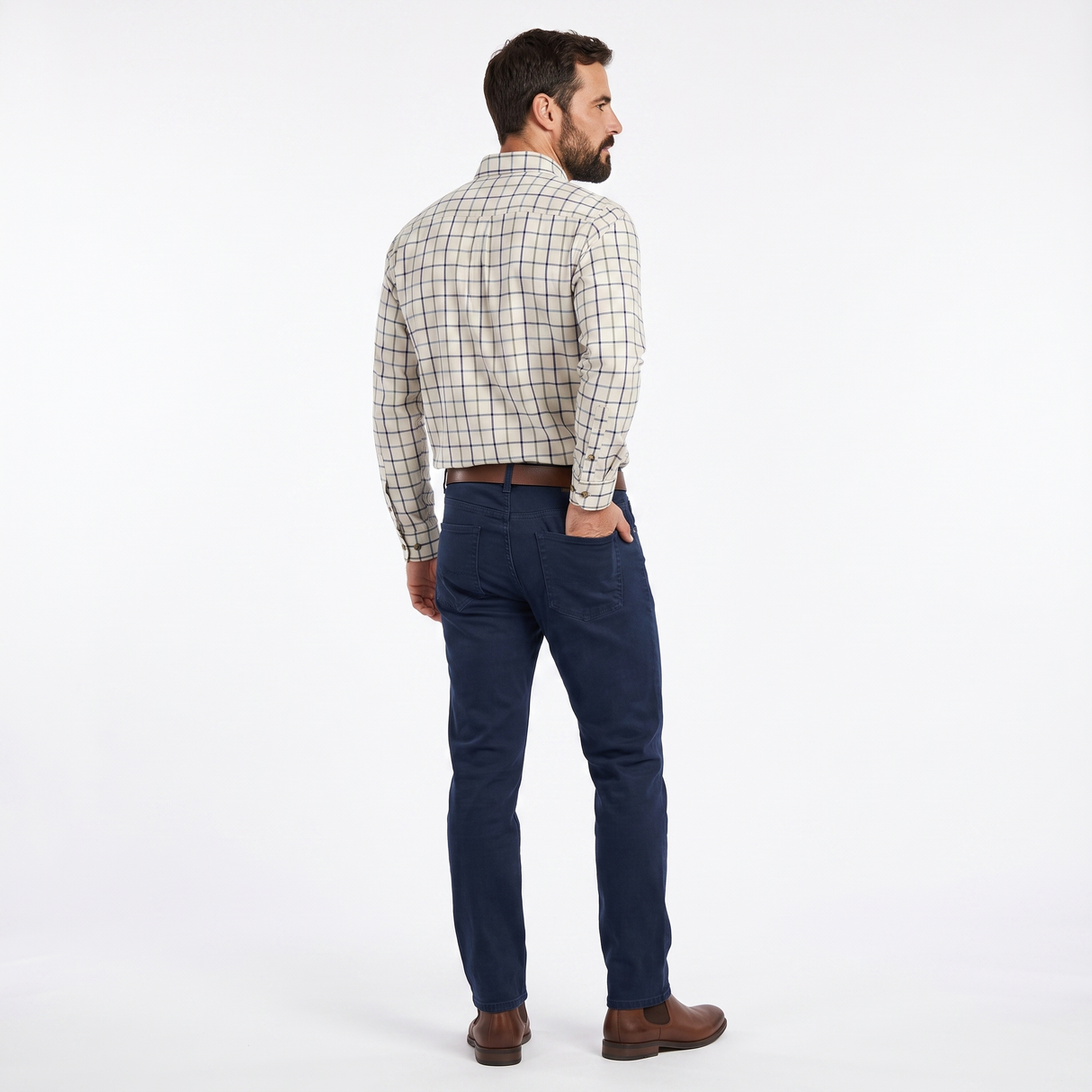 Country Classics Mens Long Sleeve Check Country Shirt - Lingfield