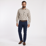 Country Classics Mens Long Sleeve Check Shirt - Warwick Brown