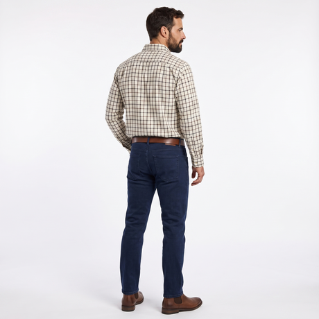 Country Classics Mens Long Sleeve Check Shirt - Warwick Brown