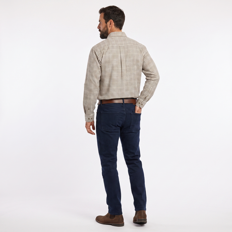 Country Classics Mens Long Sleeve Shirt - Ragley Wine
