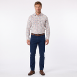 Country Classics Mens Long Sleeve Check Shirt - Redcar Red