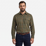 Country Classics Mens Long Sleeve Check Shirt - Chatsworth Green
