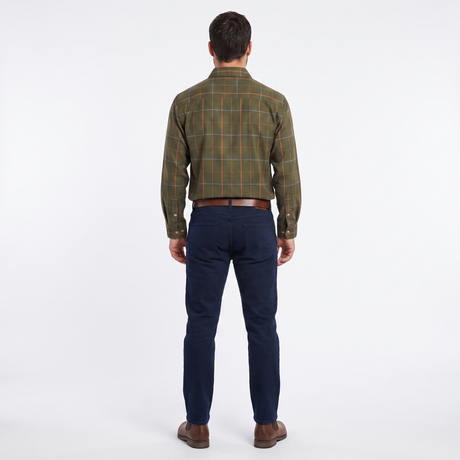 Country Classics Mens Long Sleeve Check Shirt - Chatsworth Green
