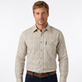 Country Classics Mens Long Sleeve Check Shirt - Burghley Red