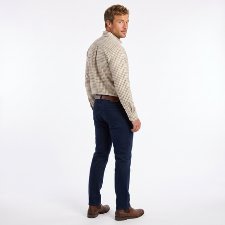 Country Classics Mens Long Sleeve Check Shirt - Burghley Red