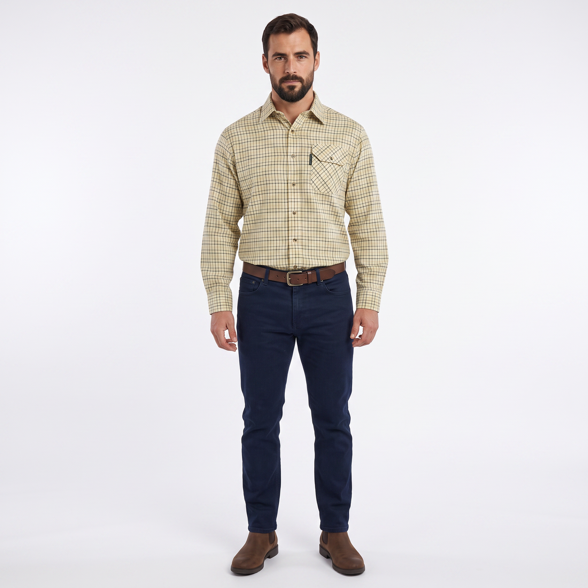 Country Classics Mens Long Sleeved Check Country Shirt - Balmoral
