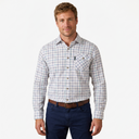 Country Classics Mens Long Sleeve Country Check Shirt - Blenheim Teal