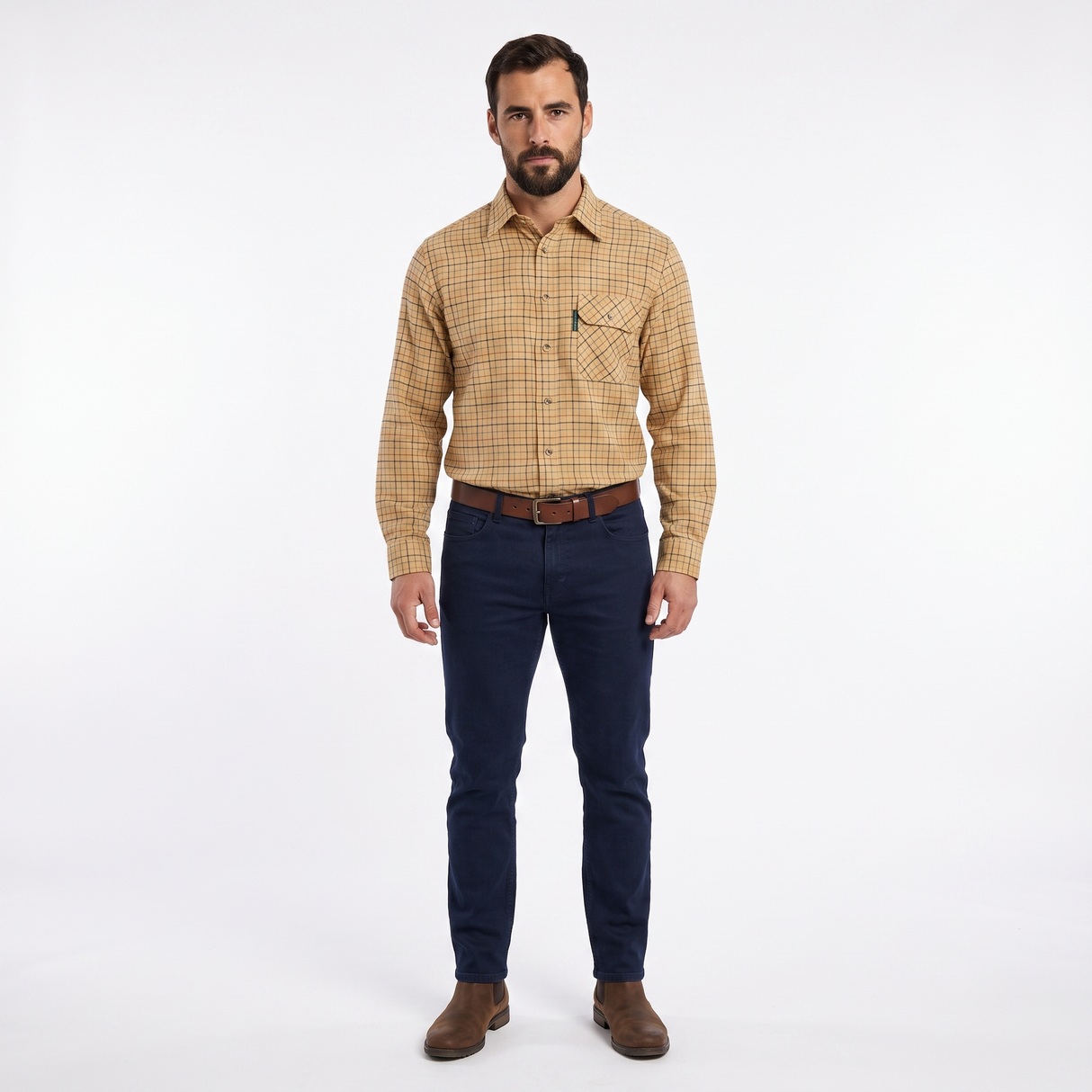 Country Classics Mens Long Sleeved Check Country Shirt - Balmoral