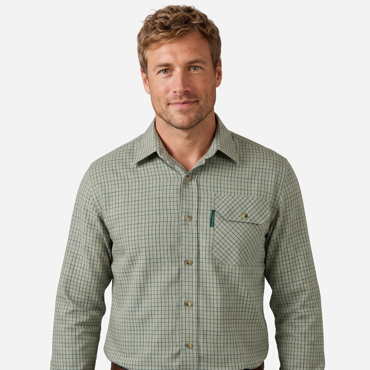 Country Classics Mens Long Sleeved Check Country Shirt - Cartmel