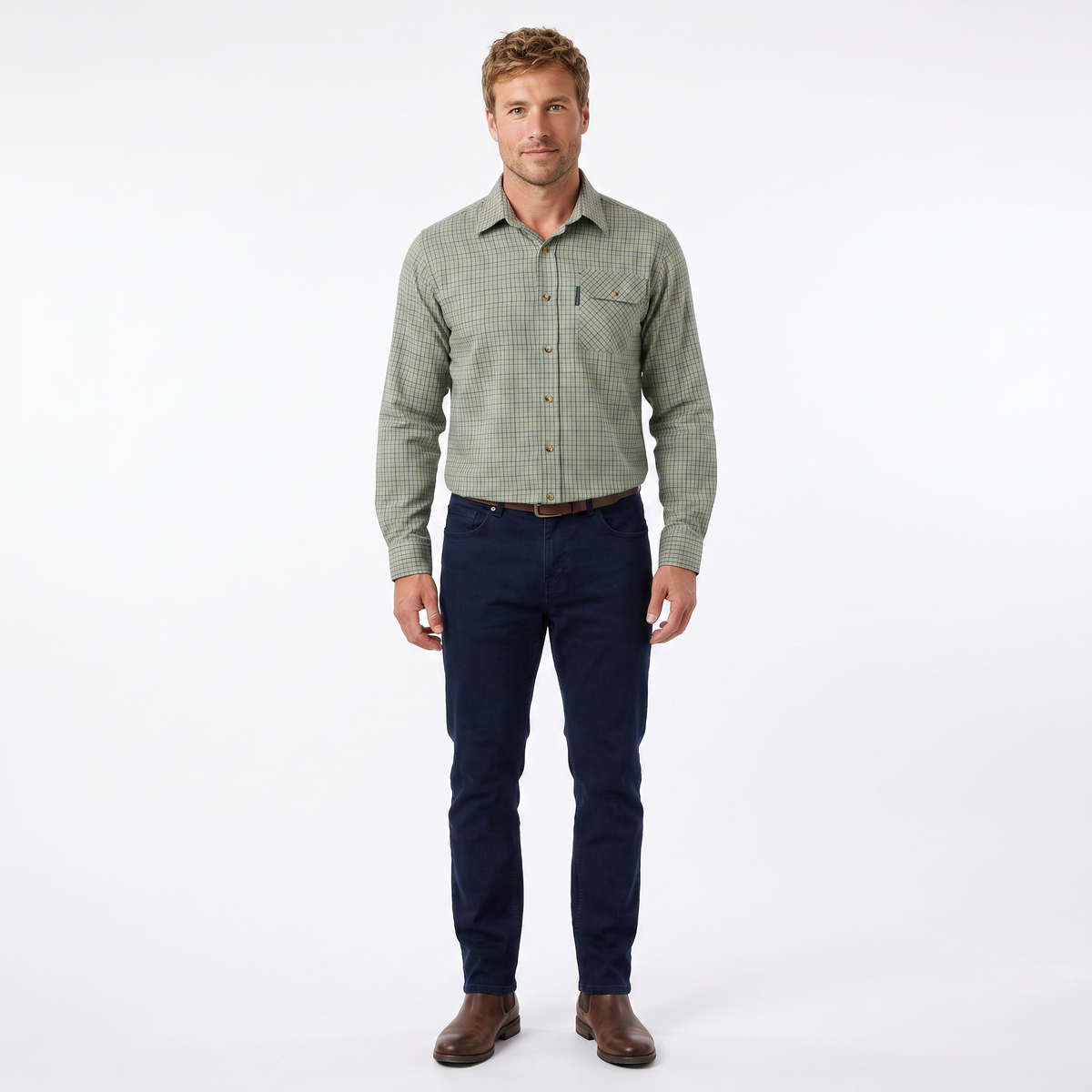 Country Classics Mens Long Sleeved Check Country Shirt - Cartmel