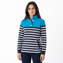 Hazy Blue Womens Pullover Sweatshirts - Tasha