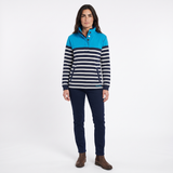 Hazy Blue Womens Pullover Sweatshirts - Tasha