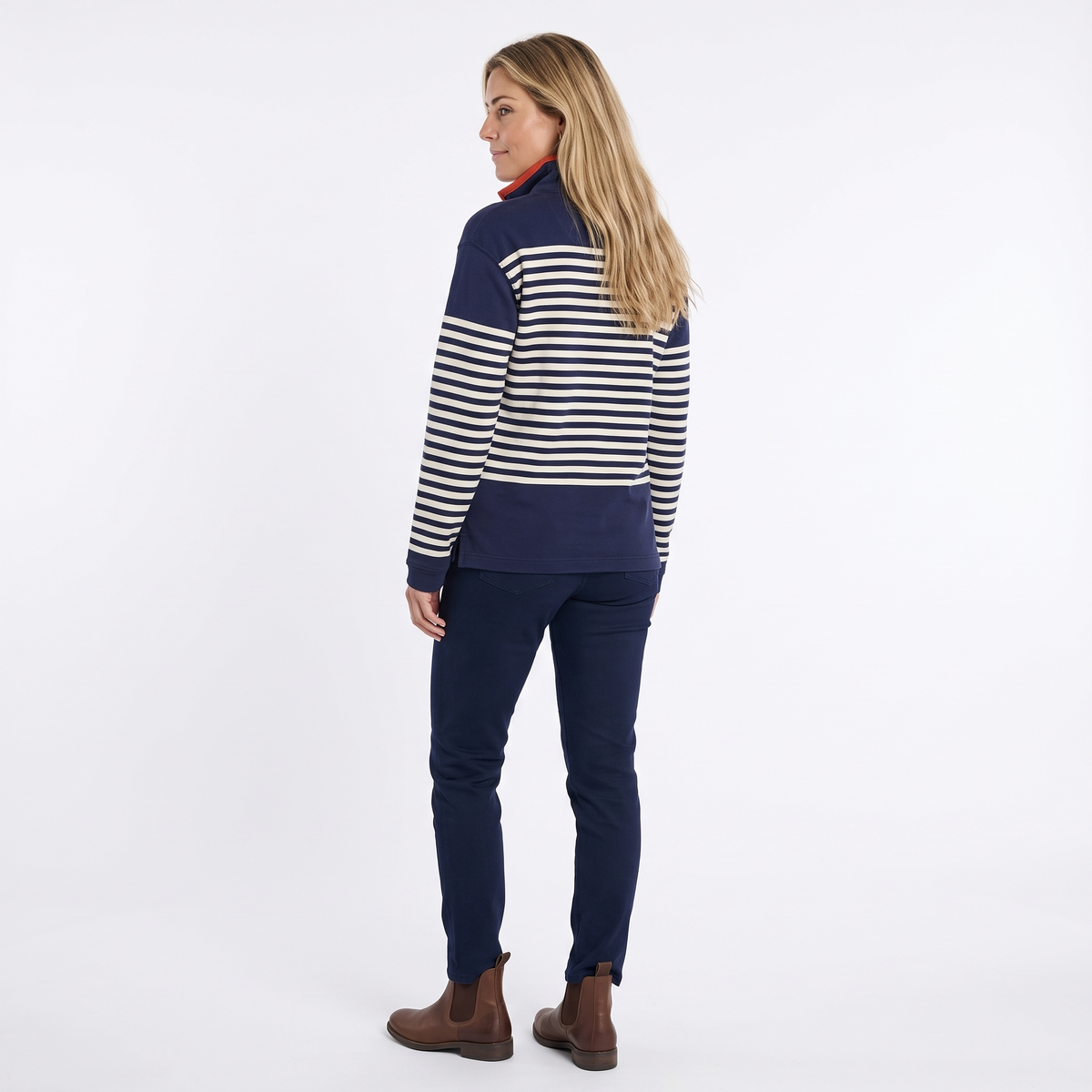 Hazy Blue Womens Pullover Sweatshirts - Grace