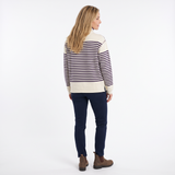 Hazy Blue Womens Pullover Sweatshirts - Grace
