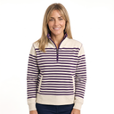 Hazy Blue Womens Pullover Sweatshirts - Grace