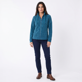Hazy Blue Hannah Womens Full Zip Fleece