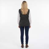 Hazy Blue Tanya Quilted Gilet: Classic Comfort, Modern Style