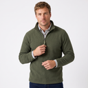 Hazy Blue Mens Half Zip Pullover Fleece - Brooklyn