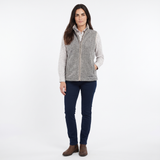 Hazy Blue Jackie Women's Full Zip Fleece Gilet