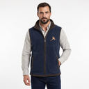 Hazy Blue Mens Newton Bodywarmer Gilet Vest Waistcoat