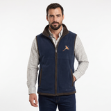Hazy Blue Mens Newton Bodywarmer Gilet Vest Waistcoat