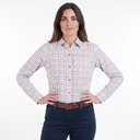 Country Classics Womens Check Long Sleeve Shirt - Beaver Red