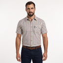 Country Classics Mens Short Sleeve Check Shirt - Ascot Wine