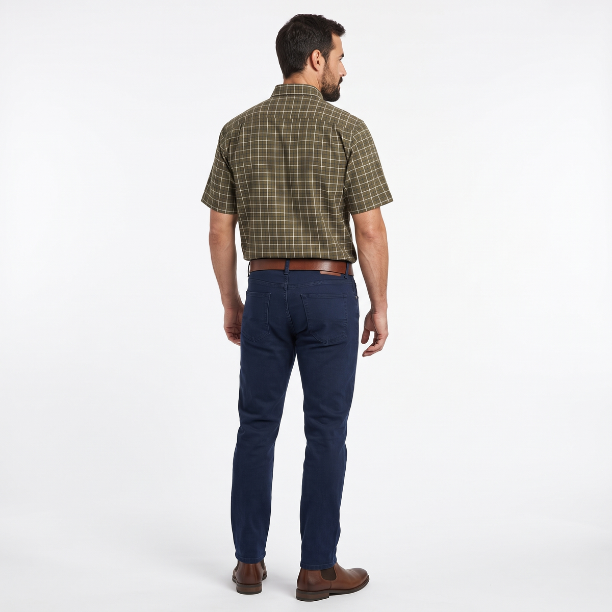 Country Classics Mens Short Sleeve Check Shirt - Woburn Green