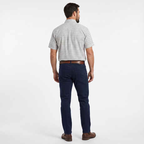 Country Classics Mens Short Sleeve Check Shirt - Tattersall